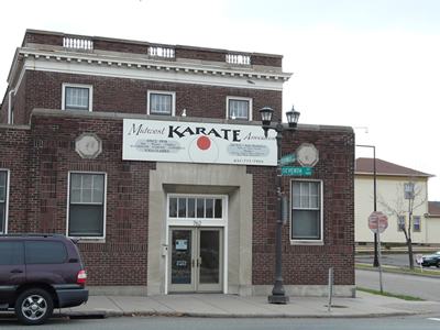 corner of building